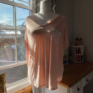 GoWild + Light Pink Tee🌸